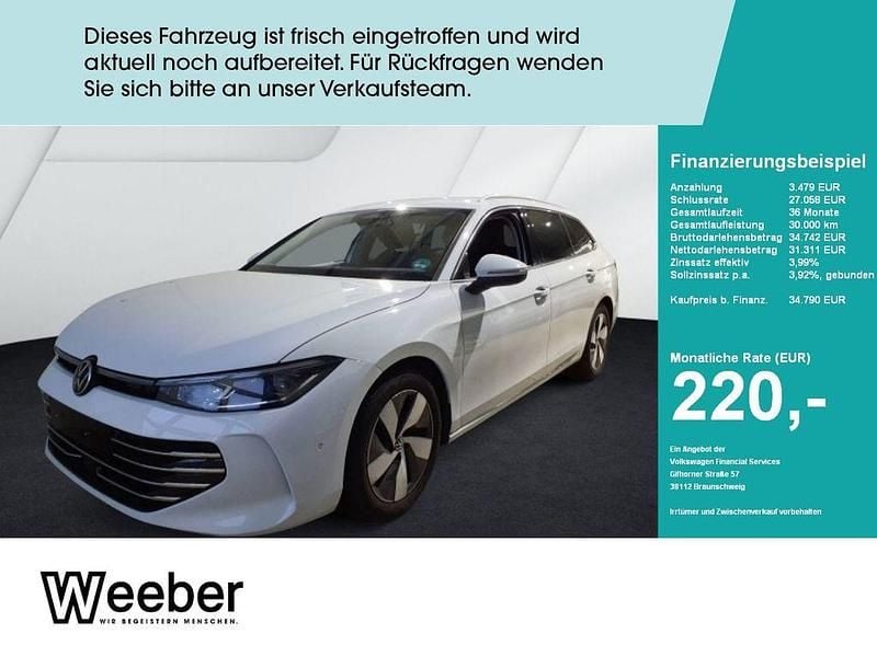 Gebraucht VW Passat Elegance 150 PS (110 kW) 2025 Pure white Kombi