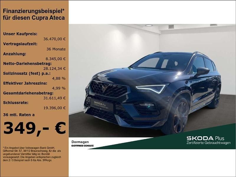 Schwarz Gebraucht 2023 Cupra Ateca VZ SUV | 36.470 € (Fairer Preis) - Bild 1/4