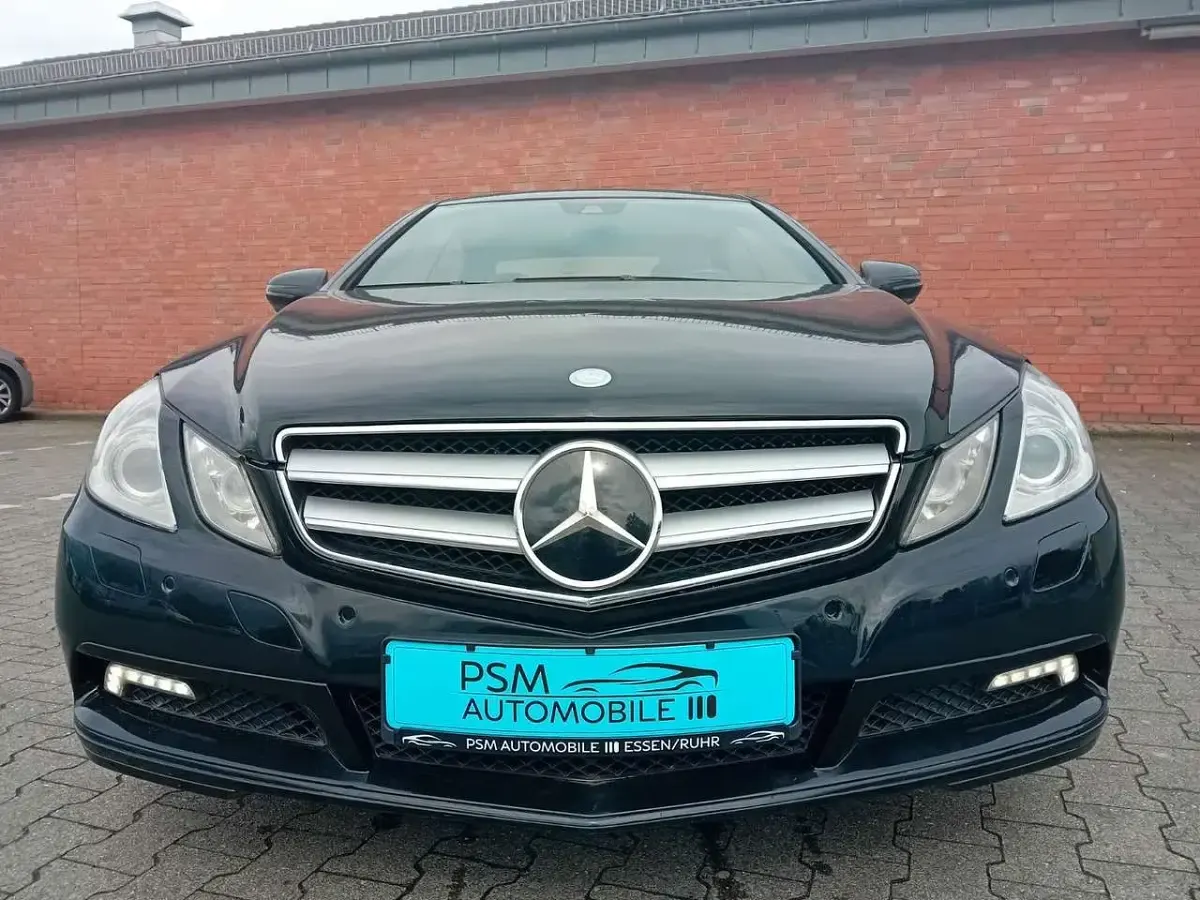Brugt Mercedes E350 231 HK (169 kW) 2010 Sort Coupe