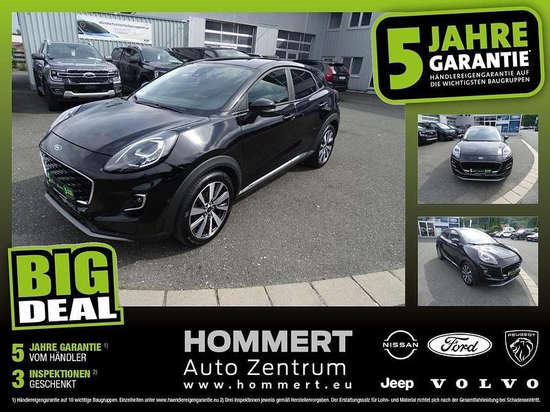 Obsidianschwarz metallic Gebraucht 2023 Ford Puma Titanium X SUV | 21.890 € (Fairer Preis) - Bild 1/4