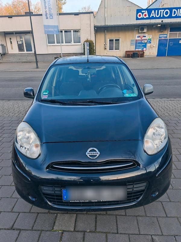 Schwarz Gebraucht 2012 Nissan Micra Kleinwagen | 1.500 € (Superpreis) - Bild 1/4