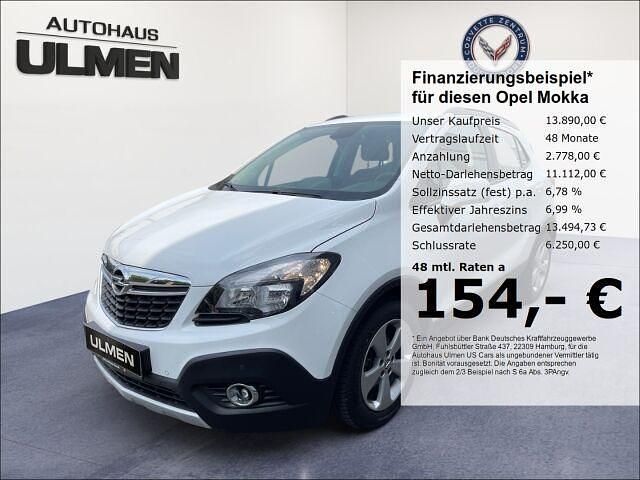 Weiss Gebraucht 2016 Opel Mokka Edition SUV | 13.890 € (Teuer) - Bild 1/4
