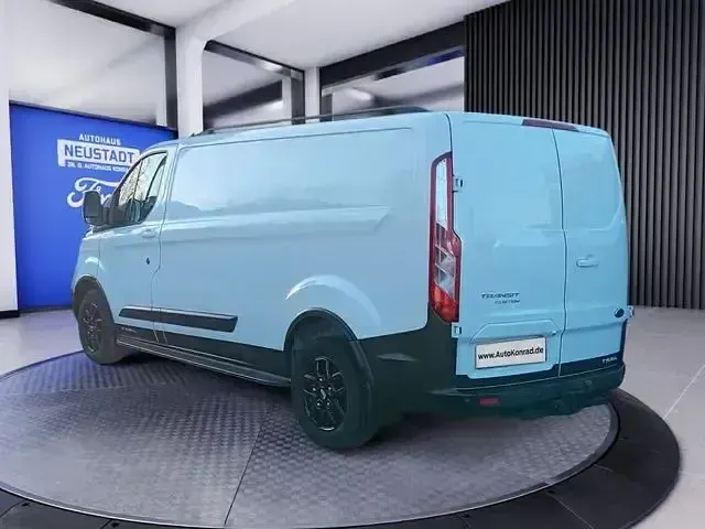 Occasion Ford Transit Custom 131 ch (96 kW) 2022 Blanc Pick-up