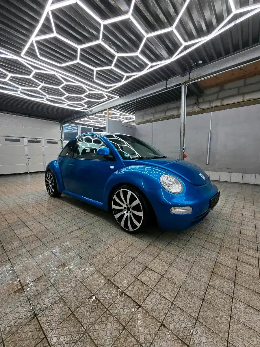 Gebraucht VW New Beetle 100 PS (73 kW) 2000 Blau Kleinwagen