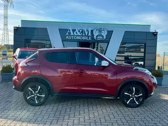 Gebraucht Nissan Juke Acenta 116 PS (85 kW) 2017 Rot SUV