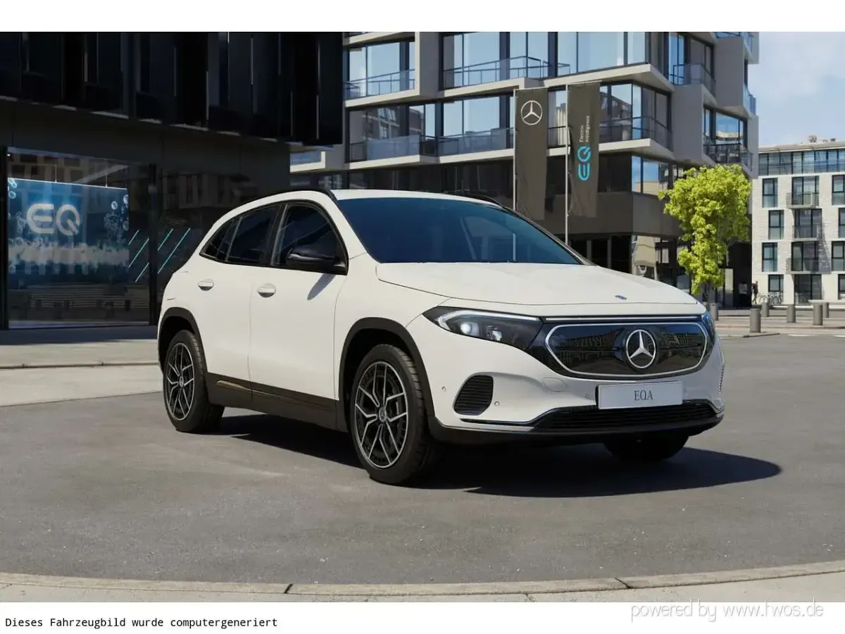 Gebraucht Mercedes EQA300 Progressive 167 kW (228 PS) 2023 Polarweiß uni SUV