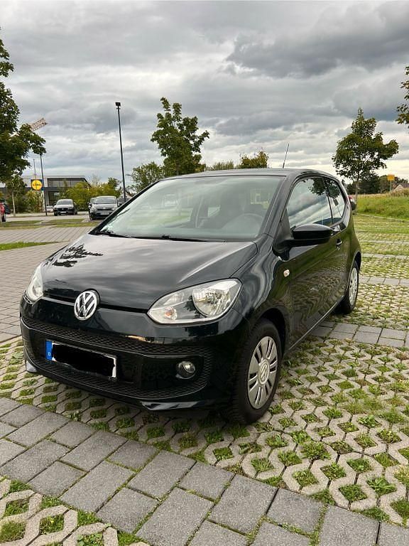 Schwarz Gebraucht 2013 VW up! move up! Kleinwagen | 4.290 € (Superpreis) - Bild 1/4