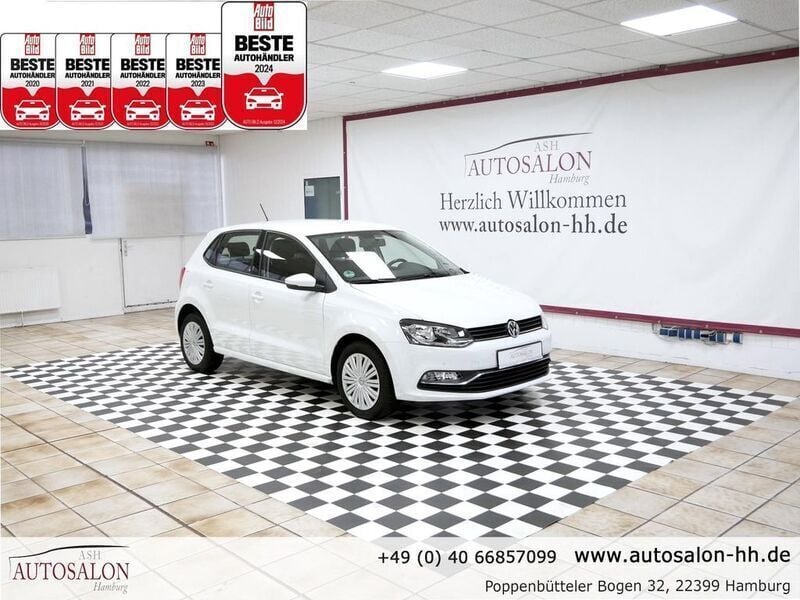 Weiß Gebraucht 2015 VW Polo Comfortline Limousine | 10.399 € (Fairer Preis) - Bild 1/4