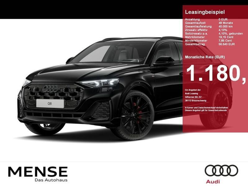 Schwarz Neu 2025 Audi Q8 Sport SUV | 106.795 € - Bild 1/4