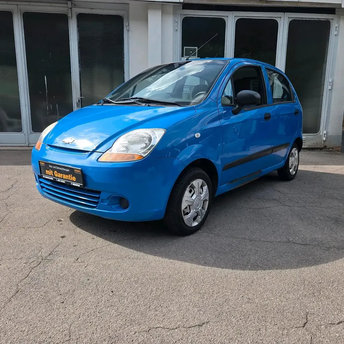 Gebraucht Chevrolet Matiz 52 PS (38 kW) 2009 Blau Kleinwagen
