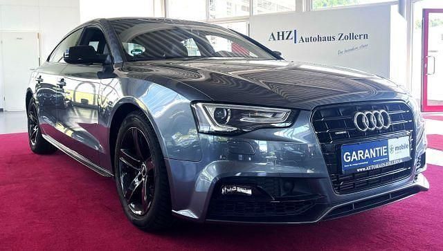 Daytonagrau perleffekt Gebraucht 2016 Audi A5 S-Line Coupé | 21.999 € (Teuer) - Bild 1/4