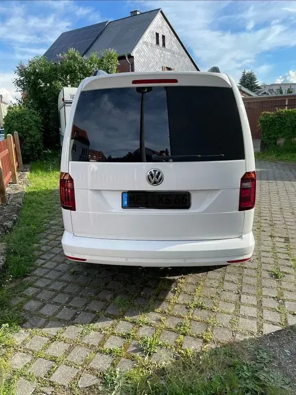 Usata VW Caddy 150 CV (110 kW) 2018 Bianco Monovolume