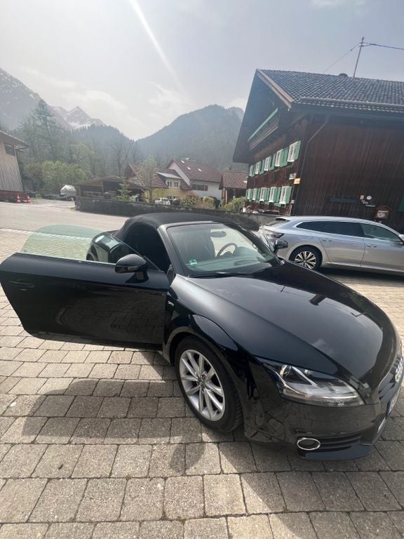 Schwarz Gebraucht 2014 Audi TT Roadster S-Line Cabrio | 11.500 € (Superpreis) - Bild 1/4