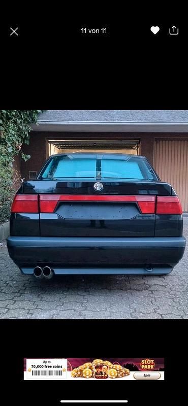 Schwarz Gebraucht 1996 Alfa Romeo 155 Limousine | 7.000 € - Bild 1/4