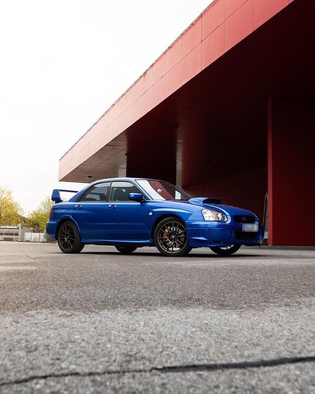 Gebraucht Subaru Impreza 305 PS (224 kW) 2003 Blau Limousine