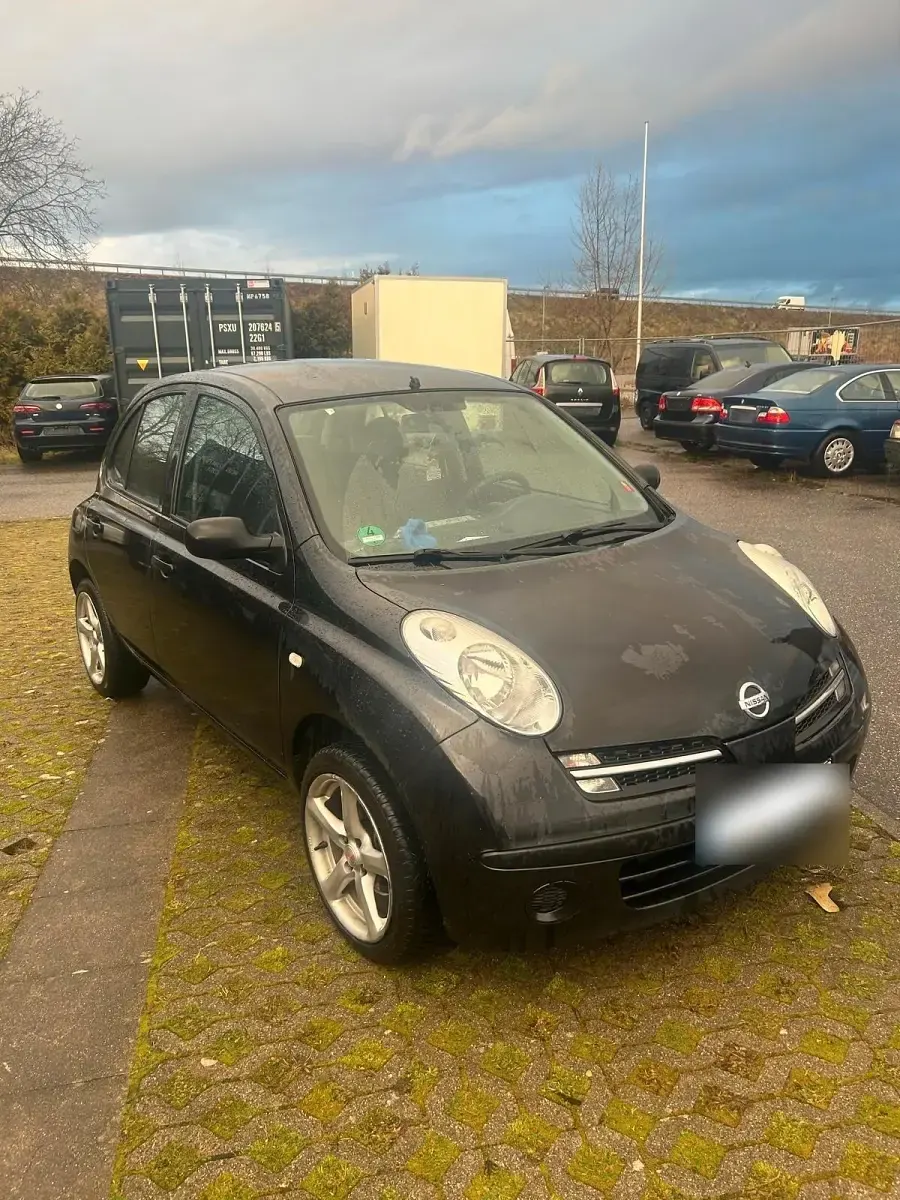 Gebraucht Nissan Micra 65 PS (47 kW) 2005 Schwarz Kleinwagen