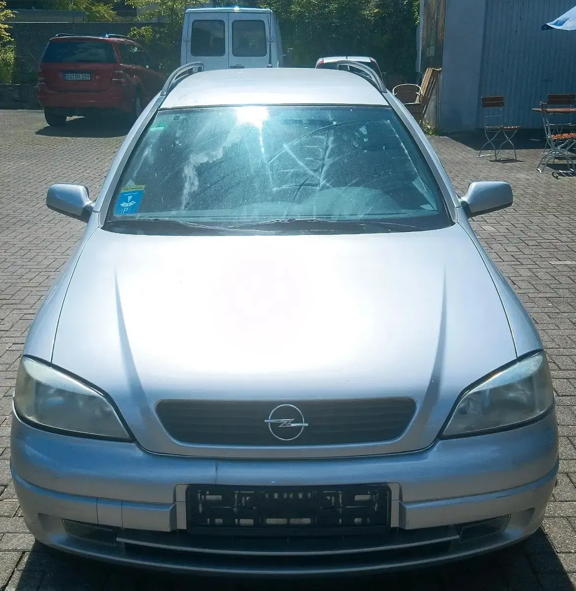 Usata Opel Astra 101 CV (74 kW) 2000 Argento Station wagon