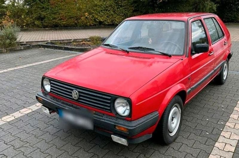 Rot Gebraucht 1991 VW Golf III Limousine | 1.800 € - Bild 1/3