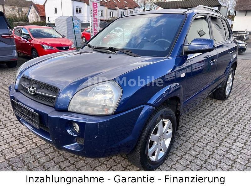 Gebraucht Hyundai Tucson GLS 141 PS (103 kW) 2008 Blau SUV