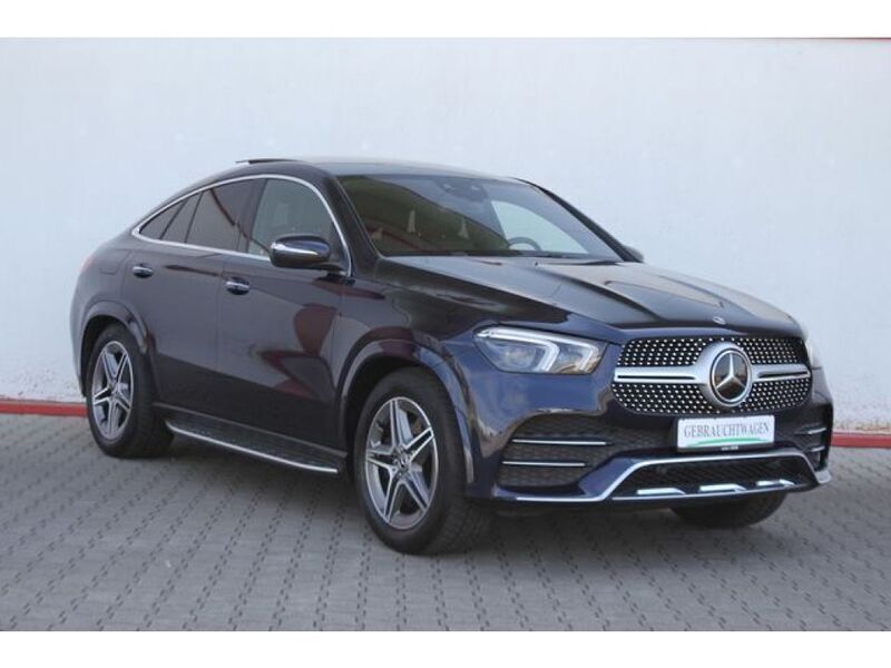 Cavansitblau metalliclack 890u (metallic) Gebraucht 2022 Mercedes GLE350e AMG Coupé | 69.390 € (Guter Preis) - Bild 1/4