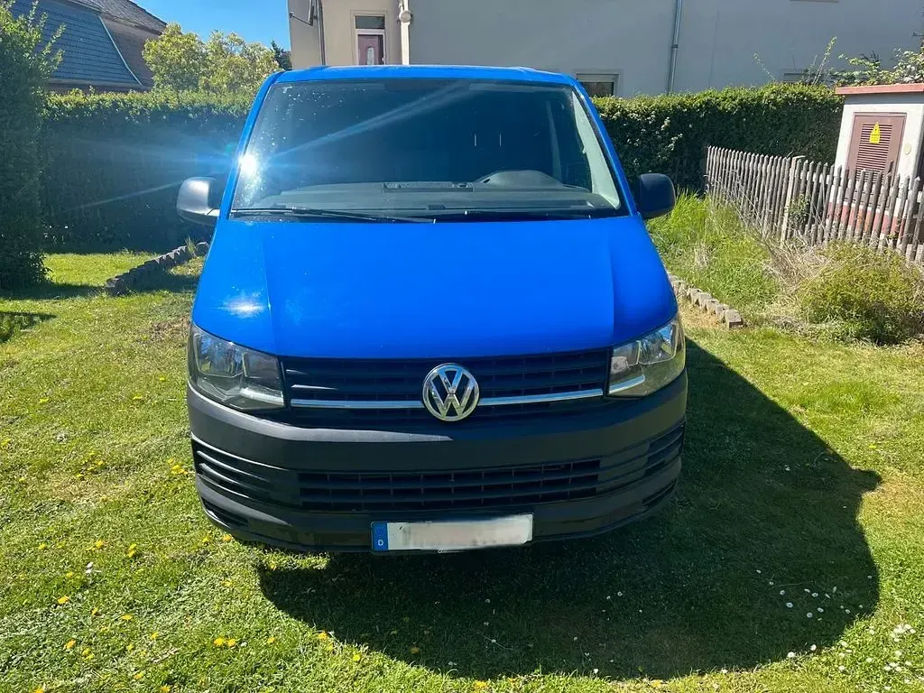 Usata VW Transporter 150 CV (110 kW) 2019 Blu Furgone