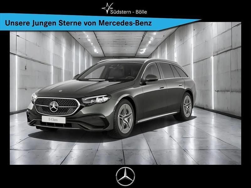 Metalliclack graphitgrau (metallic) Gebraucht 2024 Mercedes E220 AMG Kombi | 55.490 € (Fairer Preis) - Bild 1/4