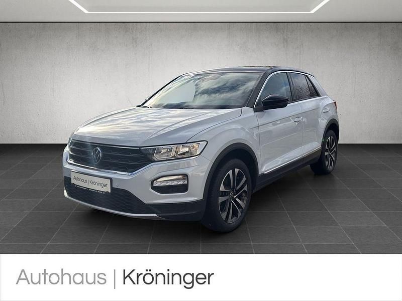 Silber Gebraucht 2021 VW T-Roc United SUV | 23.990 € (Fairer Preis) - Bild 1/4