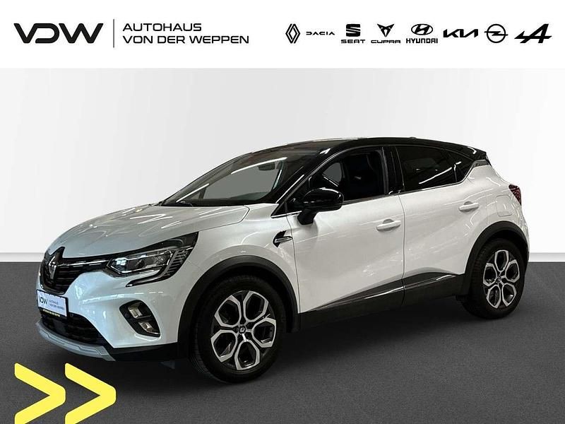 Weiss qncschwarz Gebraucht 2021 Renault Captur Intens SUV | 18.990 € (Fairer Preis) - Bild 1/4