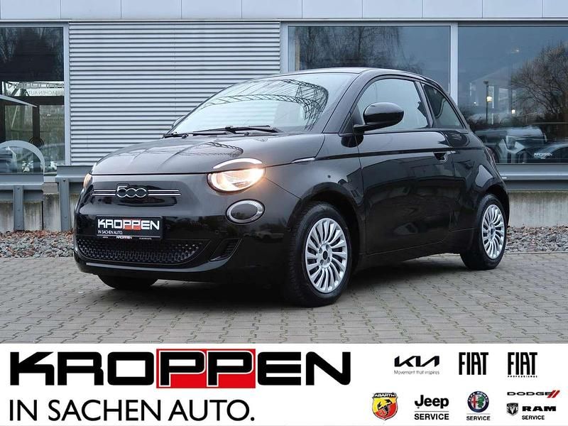 Onyx schwarz Gebraucht 2023 Fiat 500e Limousine | 17.990 € (Superpreis) - Bild 1/4