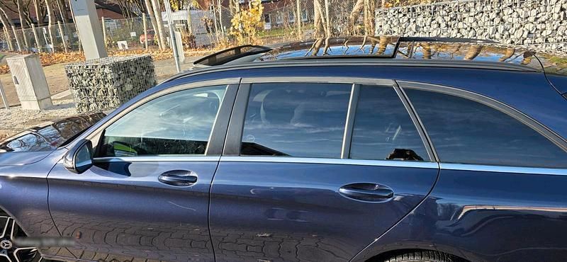 Gebraucht Mercedes C220 AMG 170 PS (125 kW) 2015 Blau Kombi