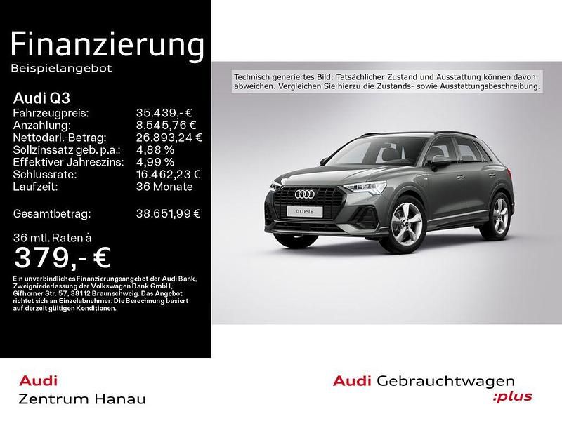 Grau Gebraucht 2022 Audi Q3 S-Line SUV | 35.439 € (Etwas zu teuer) - Bild 1/4