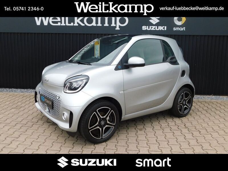 Silber Gebraucht 2020 Smart ForTwo Electric Drive Pulse Kleinwagen | 10.990 € (Guter Preis) - Bild 1/3