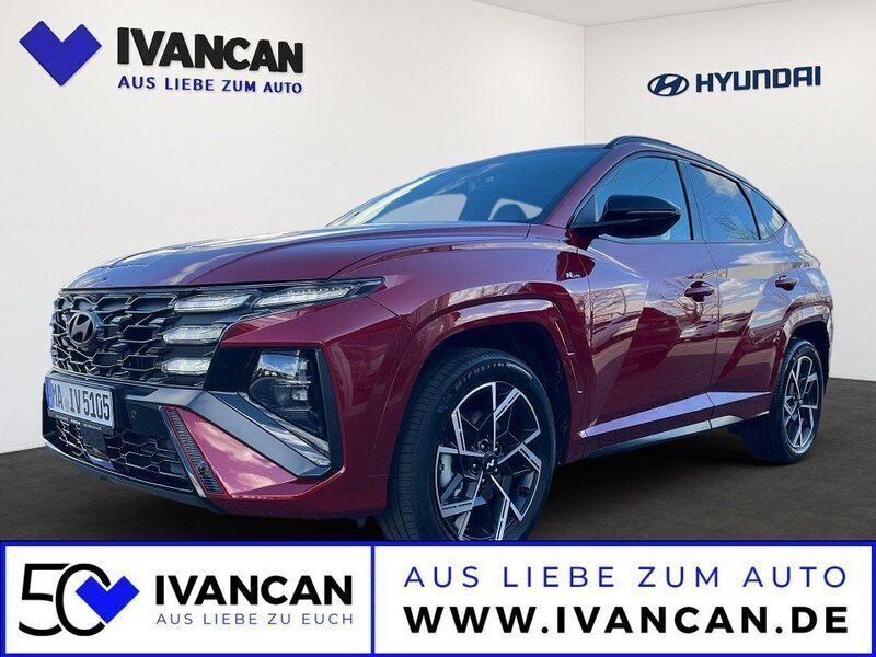 Rot Gebraucht 2025 Hyundai Tucson N Line SUV | 40.490 € (Fairer Preis) - Bild 1/4
