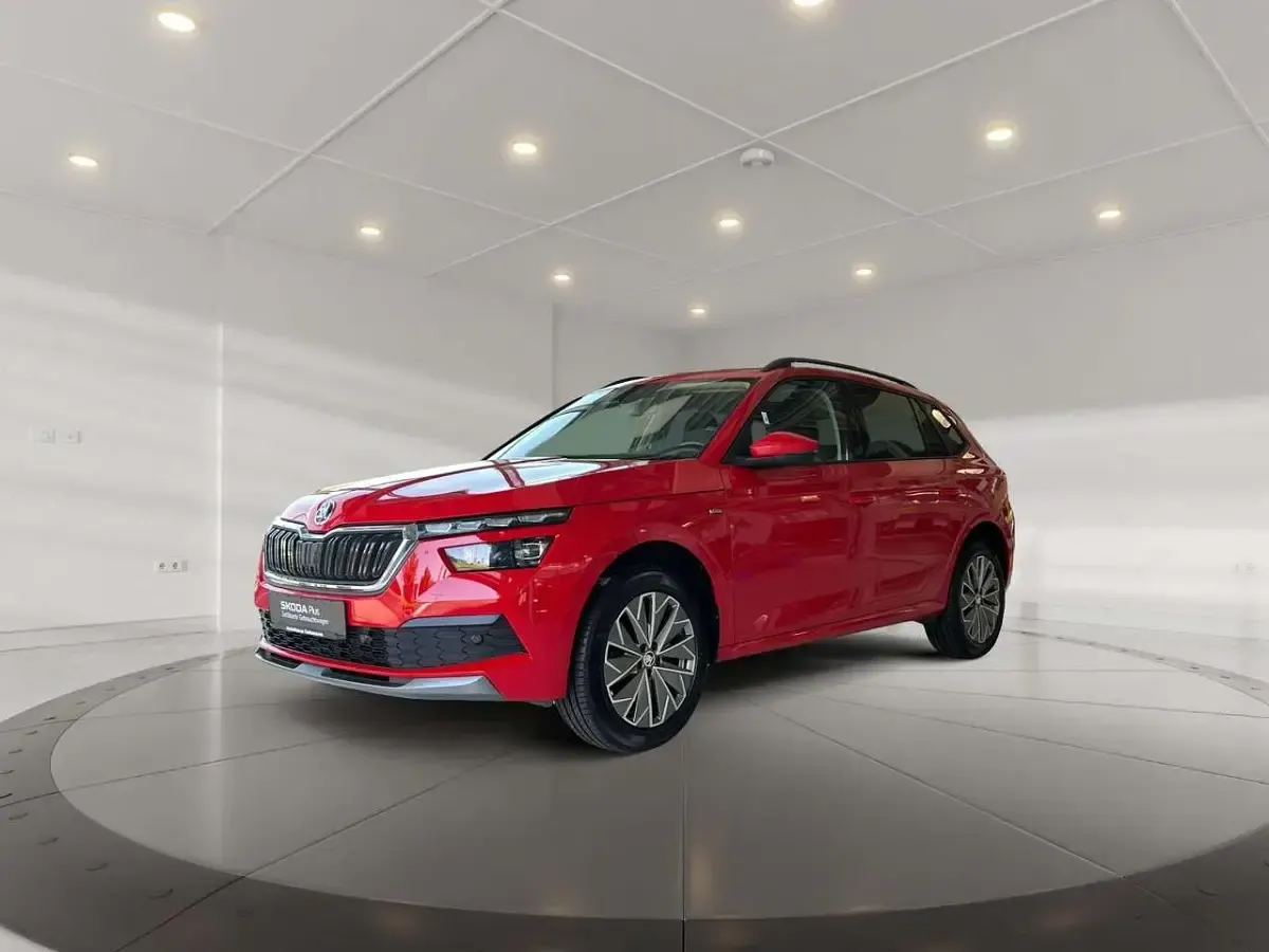 Gebraucht Skoda Kamiq Clever 110 PS (80 kW) 2021 Rot SUV