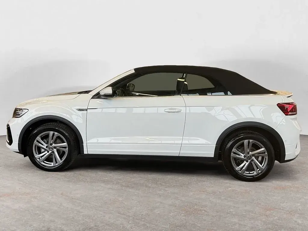 Gebraucht VW T-Roc Cabriolet R-line 150 PS (110 kW) 2025 Weiß Cabrio