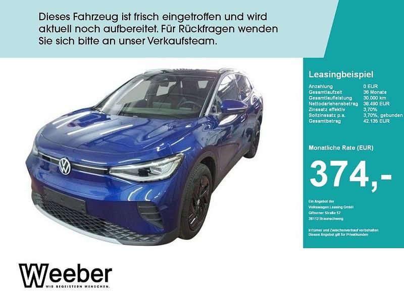 Blau Gebraucht 2025 VW ID.4 Pro SUV | 38.340 € (Guter Preis) - Bild 1/4