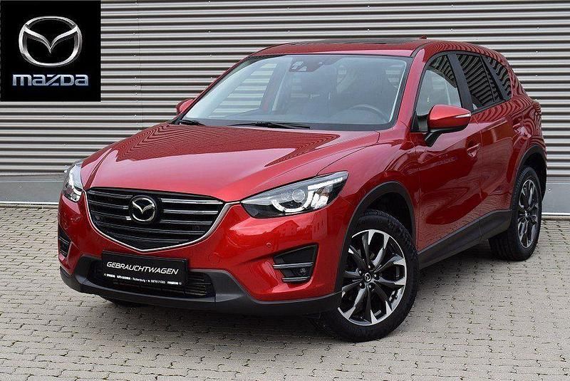 Rubinrot Gebraucht 2017 Mazda CX-5 Nakama Intense SUV | 19.400 € (Fairer Preis) - Bild 1/4