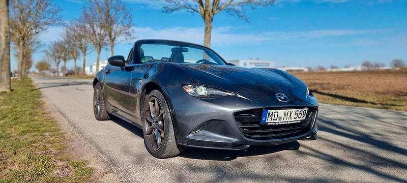 Second-hand Mazda MX5 132 CP (97 kW) 2016 Gri Cabrio