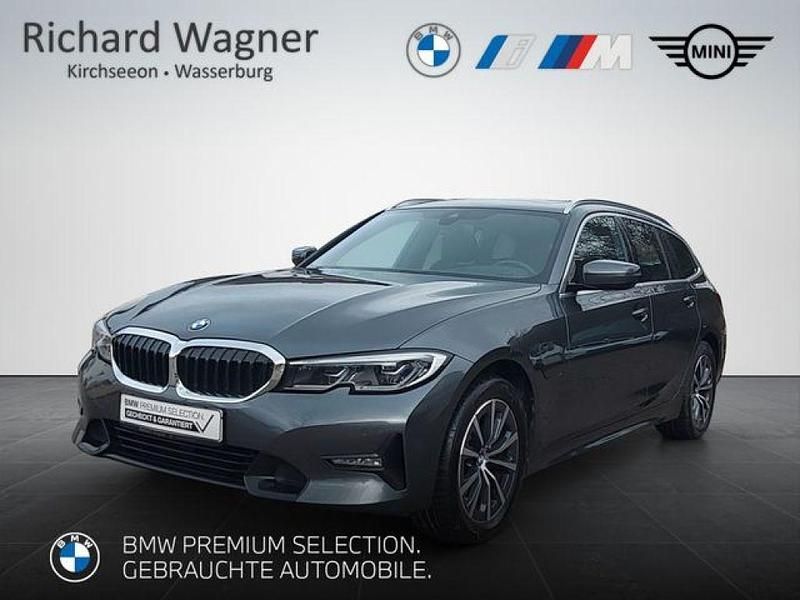 Grau Gebraucht 2021 BMW 320e Sport Line Kombi | 27.430 € (Fairer Preis) - Bild 1/3
