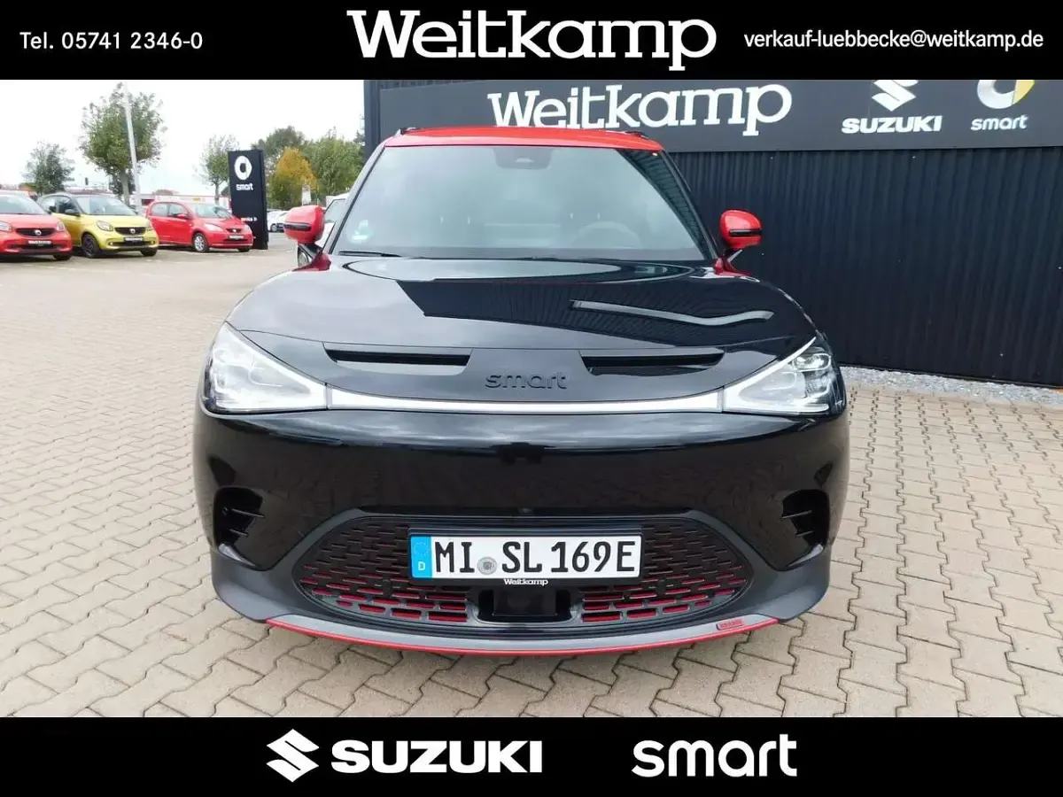 Gebraucht Smart #1 Brabus 314 kW (428 PS) 2024 Meta black / dach rot SUV