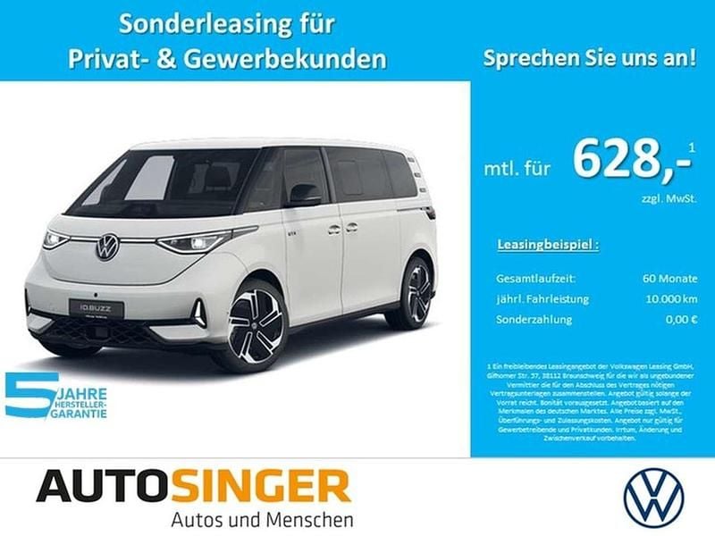 Candyweiß Neu 2025 VW ID. Buzz GTX Van / Kleinbus | 83.980 € (Teuer) - Bild 1/4