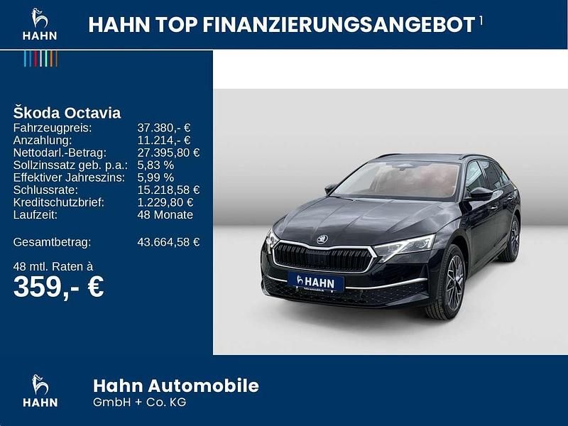 Neu Skoda Octavia 150 PS (110 kW) 2026 Blackmagic perleffekt Kombi