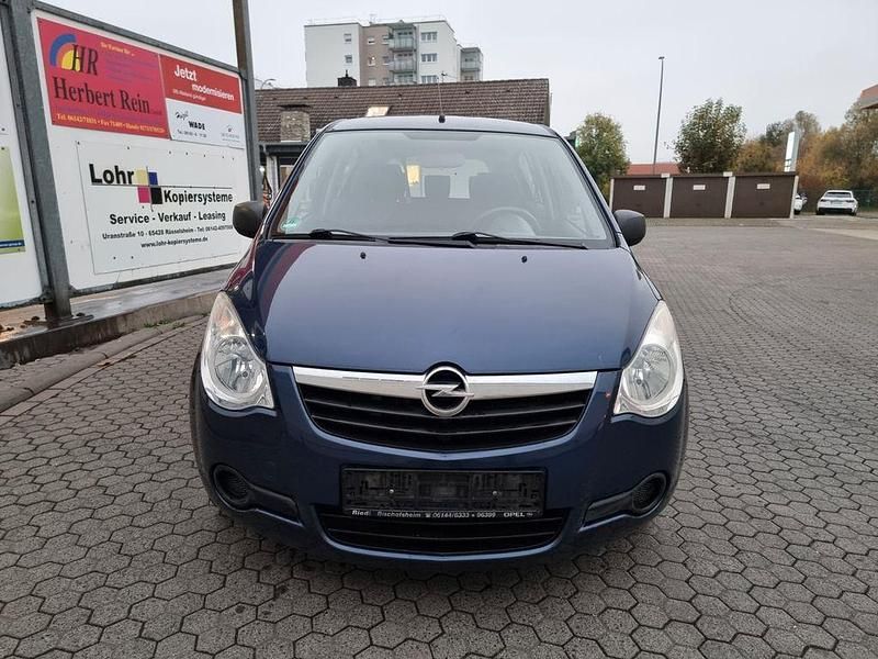 Blau Gebraucht 2010 Opel Agila Kleinwagen | 2.700 € (Superpreis) - Bild 1/4