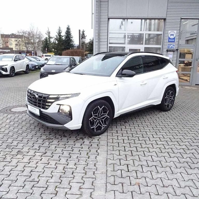 Gebraucht Hyundai Tucson N Line 179 PS (131 kW) 2022 Weiß SUV