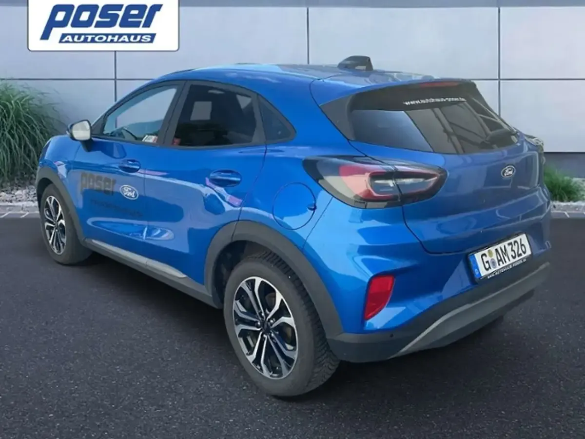 Gebraucht Ford Puma Titanium 125 PS (91 kW) 2024 Dynamicblau metallic SUV