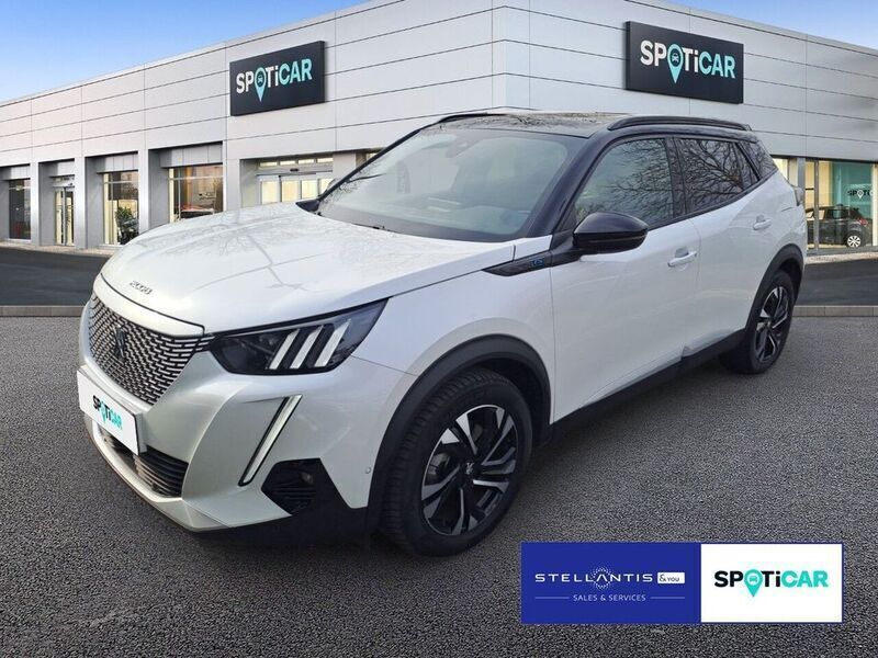 Weiß Gebraucht 2022 Peugeot e-2008 GT SUV | 18.880 € (Fairer Preis) - Bild 1/4