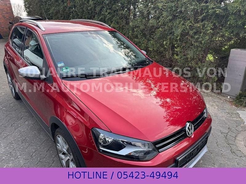 Gebraucht VW Polo Cross 90 PS (66 kW) 2014 Rot Kleinwagen