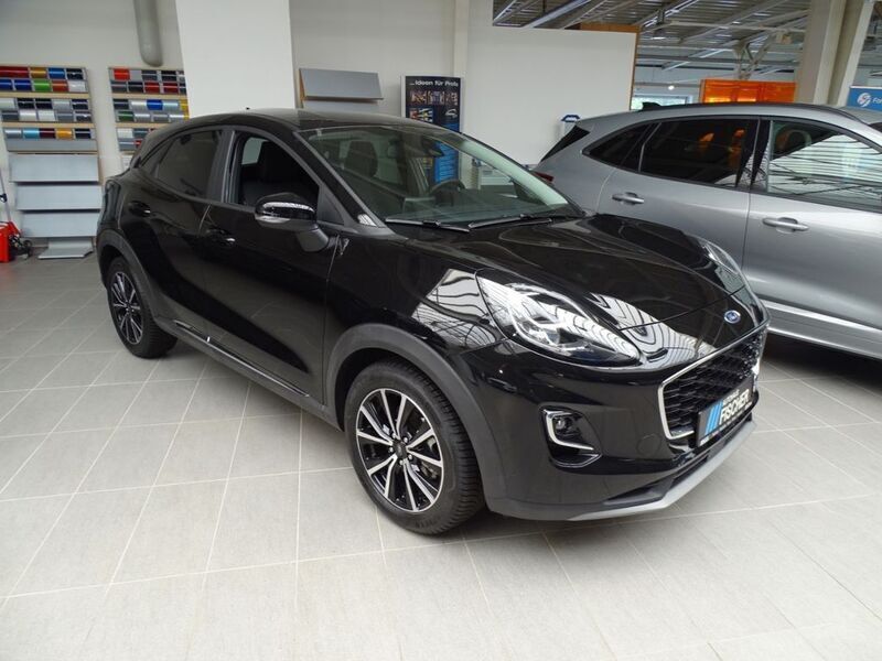 Metallic) (schwarz Gebraucht 2024 Ford Puma Titanium SUV | 21.877 € (Superpreis) - Bild 1/3