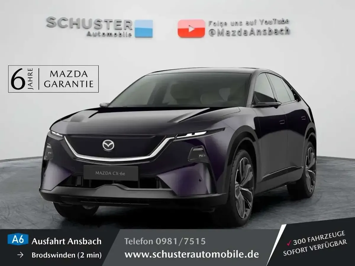 Neu Mazda CX-6e Takumi-Line 189 kW (258 PS) 2026 Violett SUV