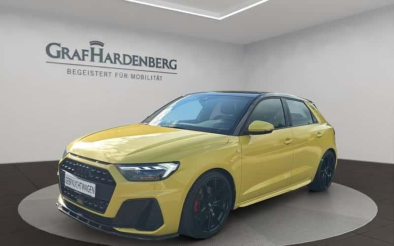 Gelb Gebraucht 2020 Audi A1 Sportback S-Line Kleinwagen | 25.900 € (Fairer Preis) - Bild 1/4